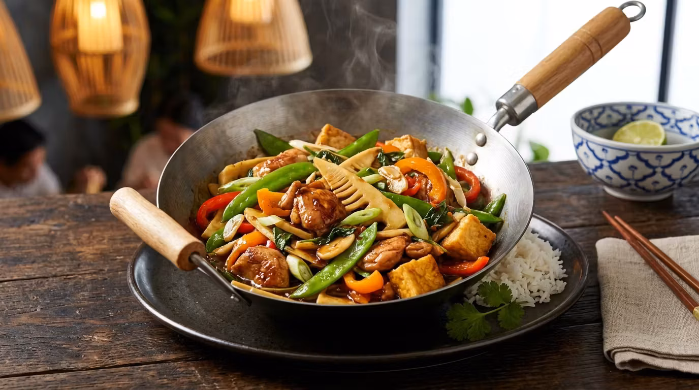 Bambu-wok