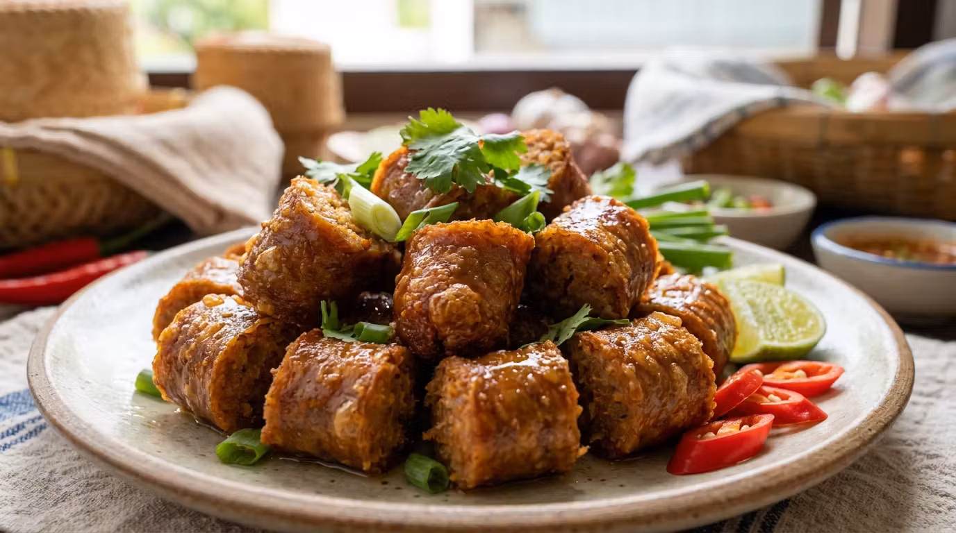 Thaimaalainen possunlihamakkara