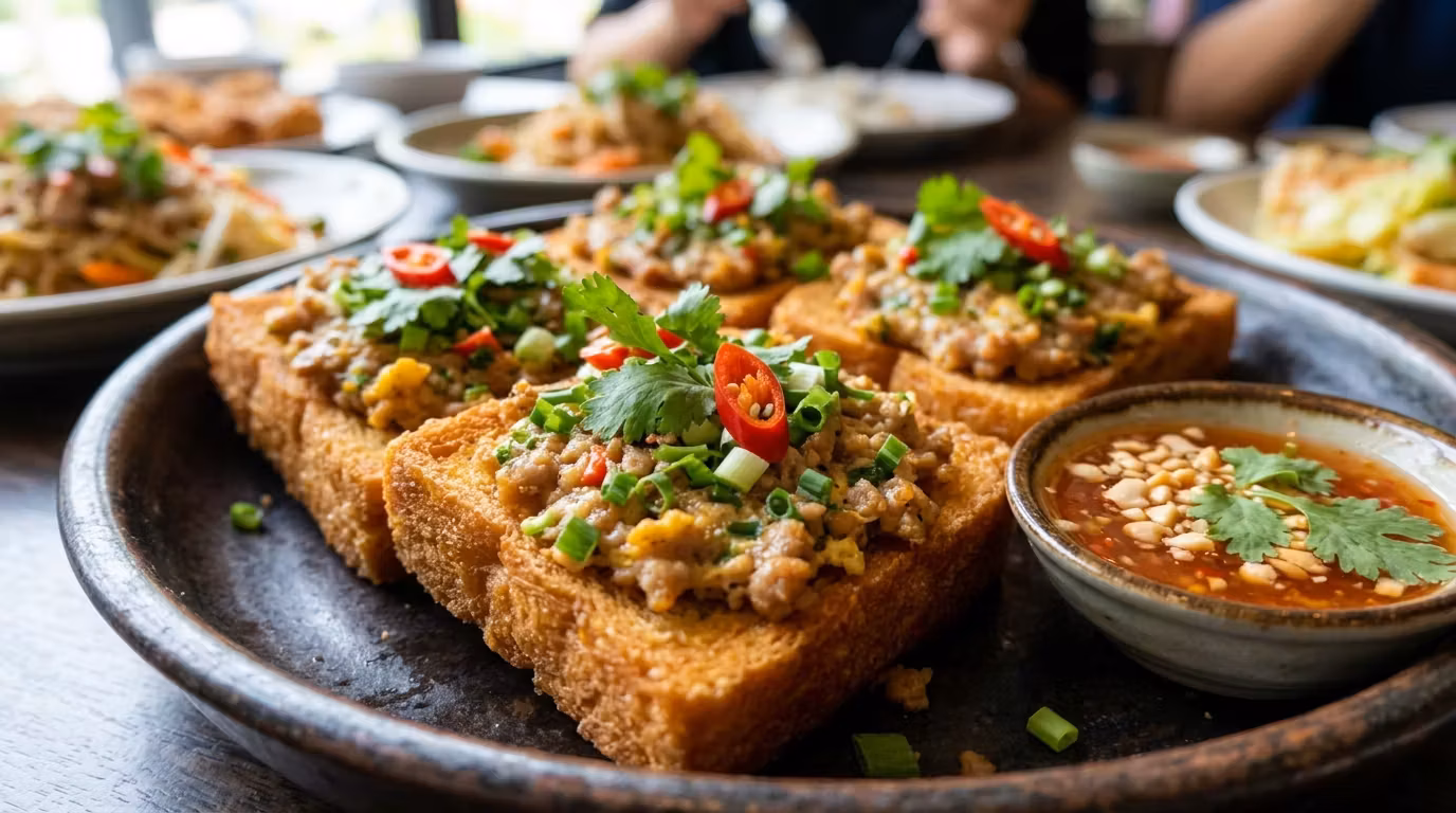 Toast Pork Egg