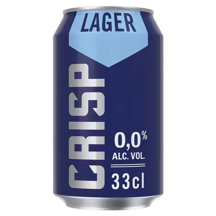 Crisp Lager 0% 330 ml