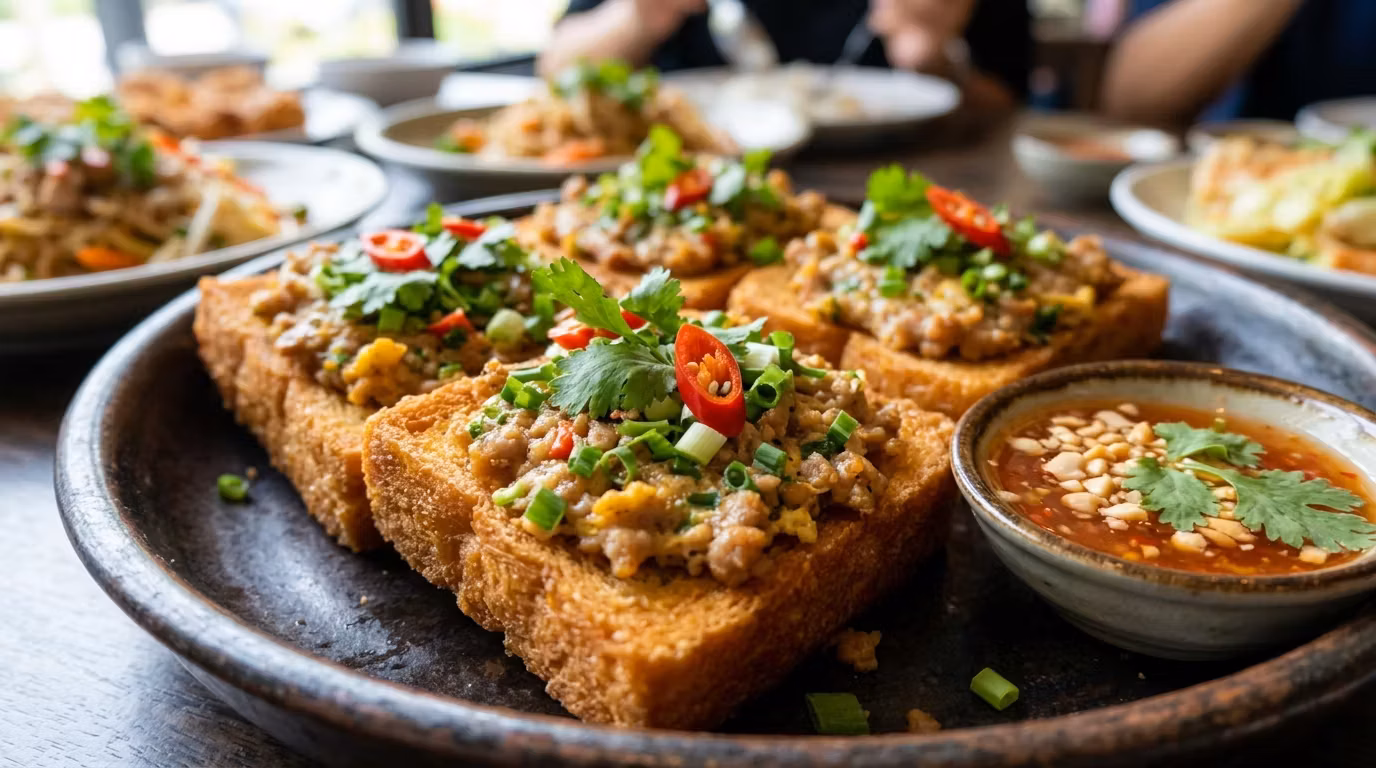 Toast Pork Egg